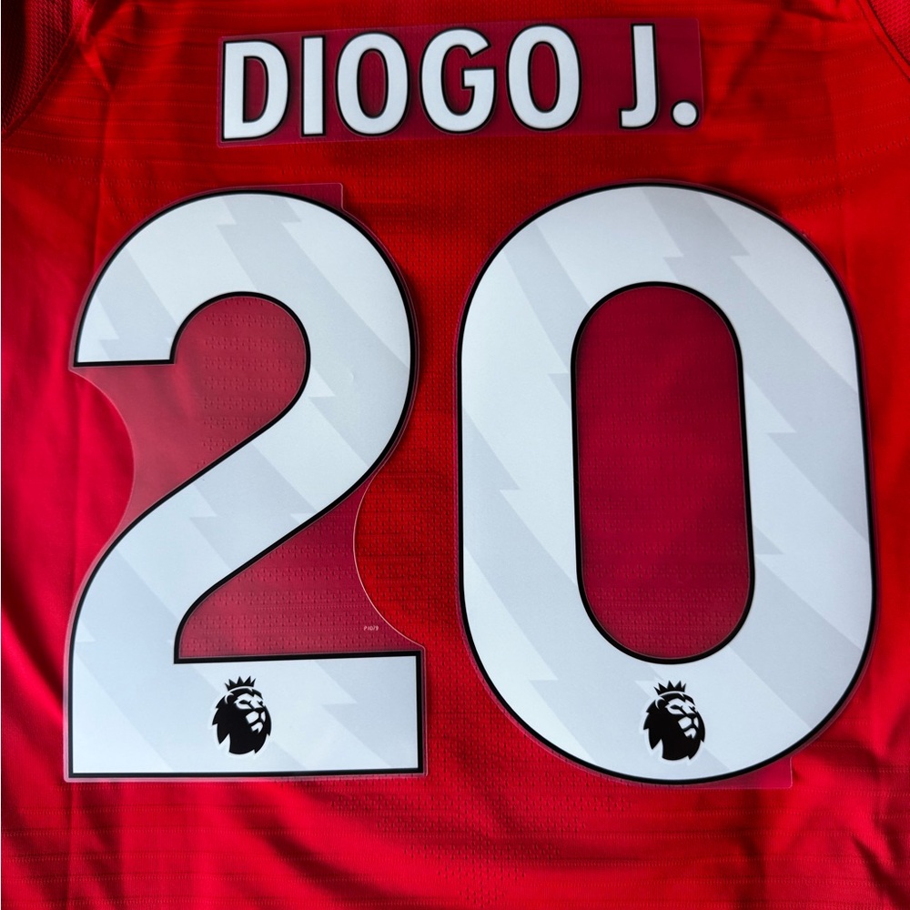DIOGO JOTA Nameset No.20 for 2023-2024 Liverpool homekit